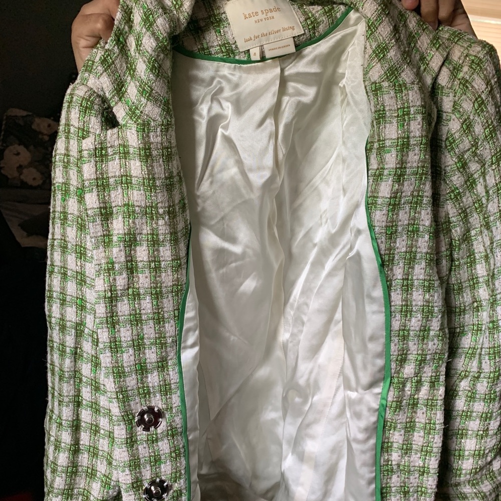 Green Kate Spade Blazer
